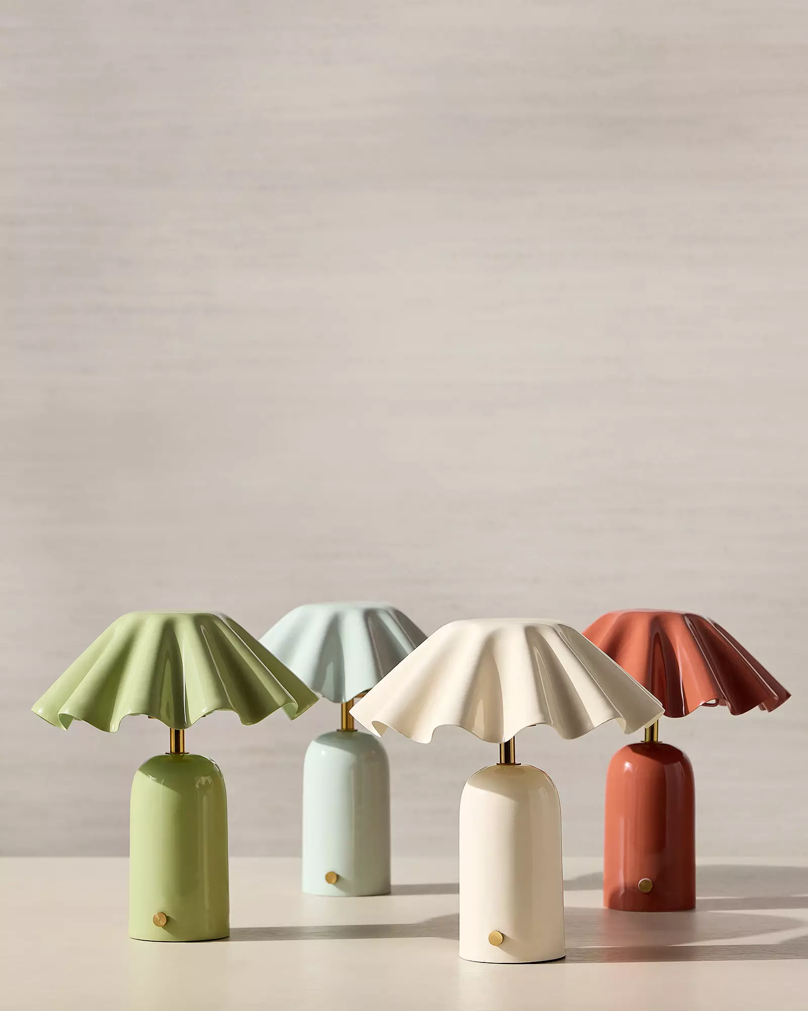 Brooks Fluted Table Lamps
