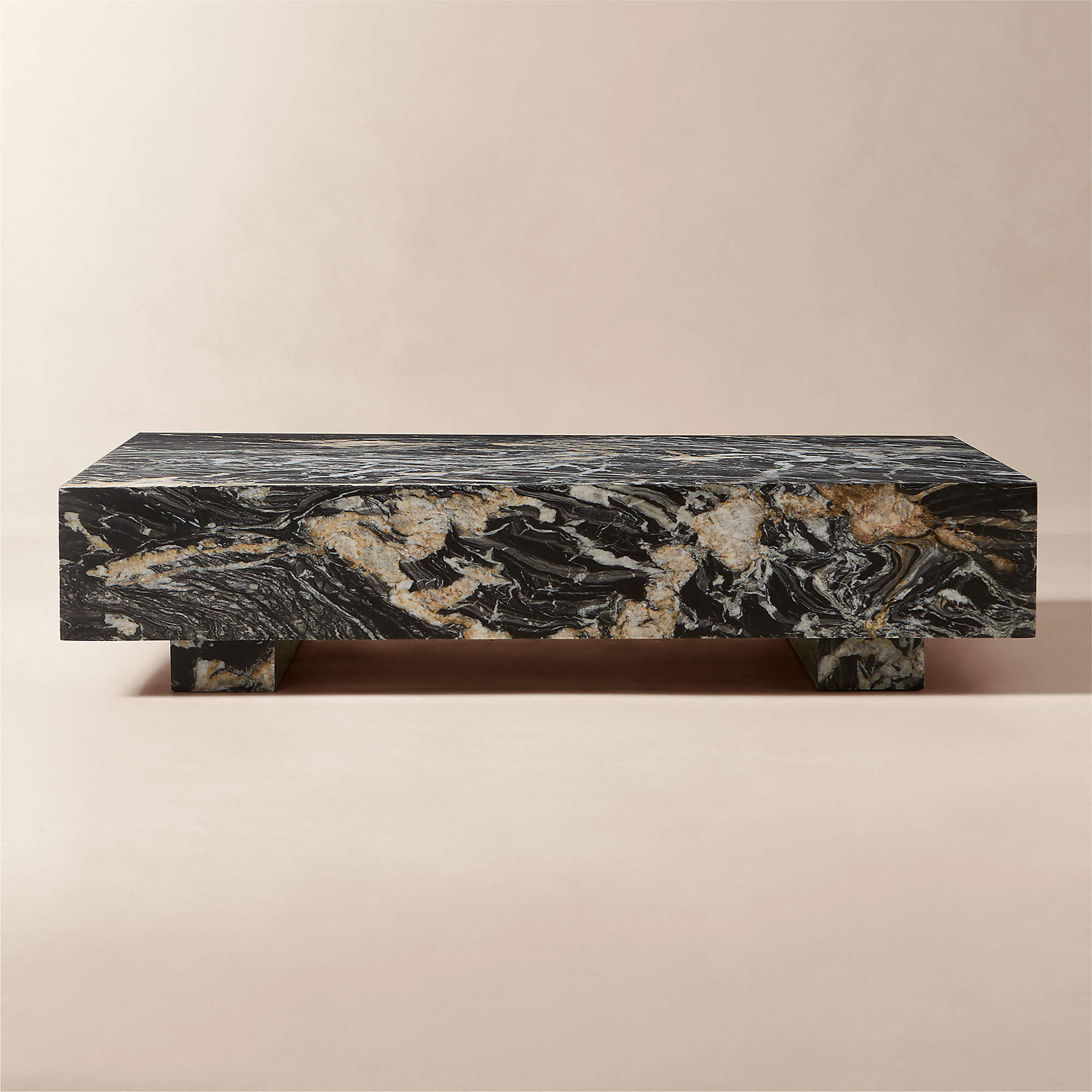 Enyo Black Marble Coffee Table