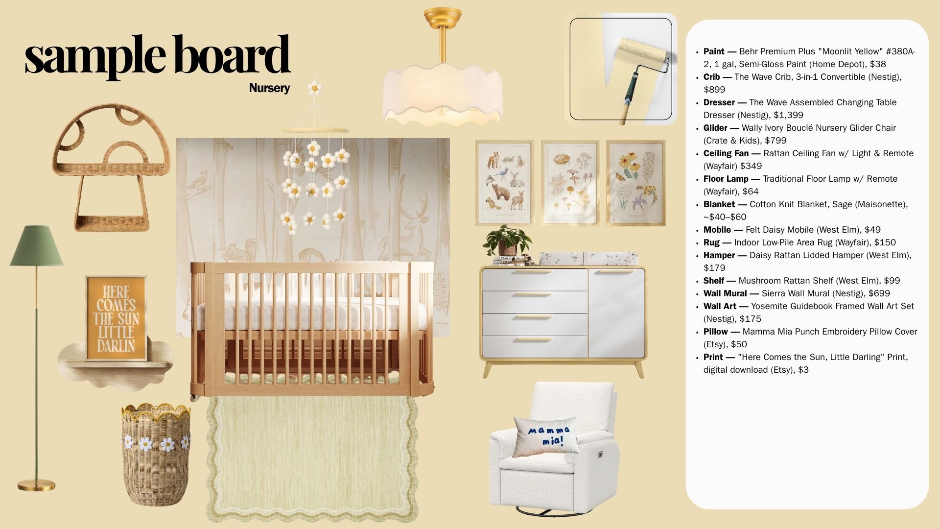 Jamie L.'s nursery designed by Puleo Designs